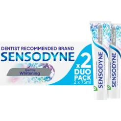 Hammastahna Sensodyne 2 x 75 ml Gentle Whitening