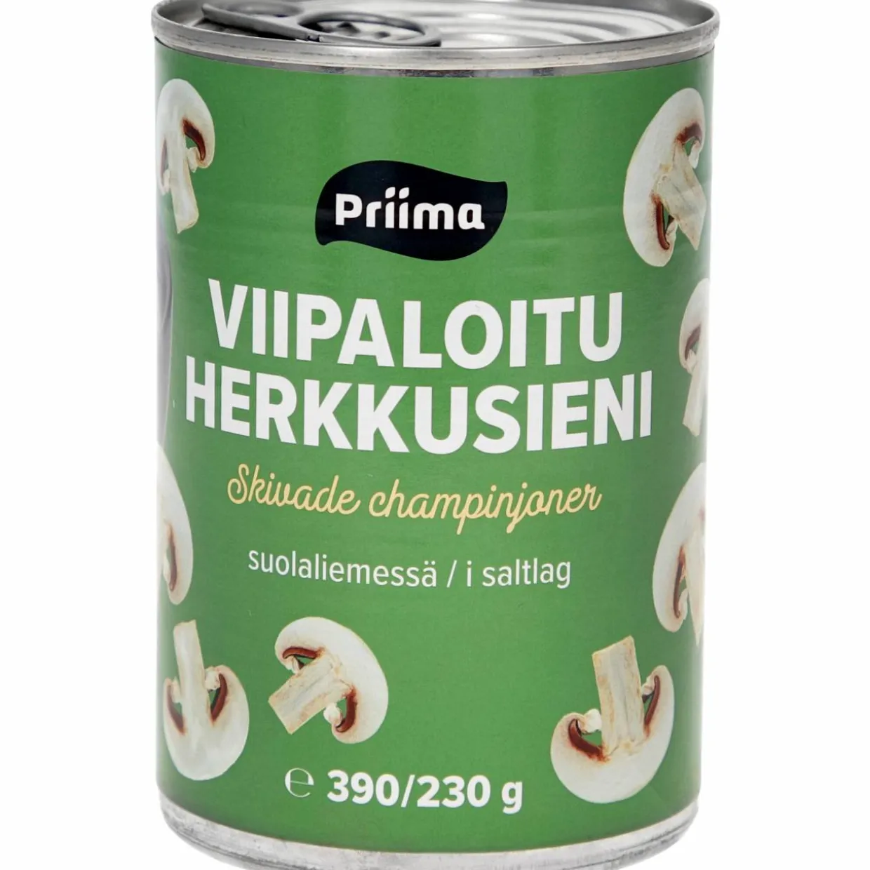 Herkkusieni 390 / 230 g viipaloitu