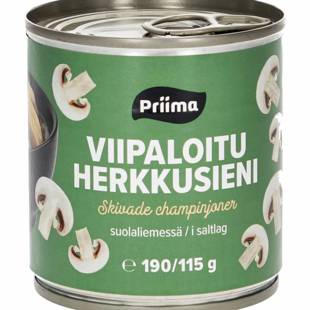 Herkkusieni 190 / 115 g viipaloitu