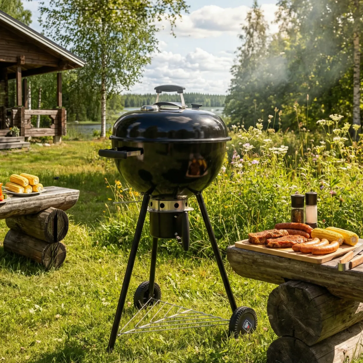 Hiiligrilli BBQ King Premium Kettle M47
