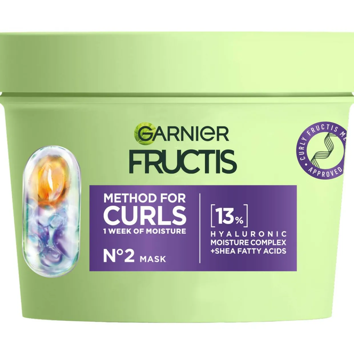 Hiusnaamio Garnier Fructis 370 ml Curls Method