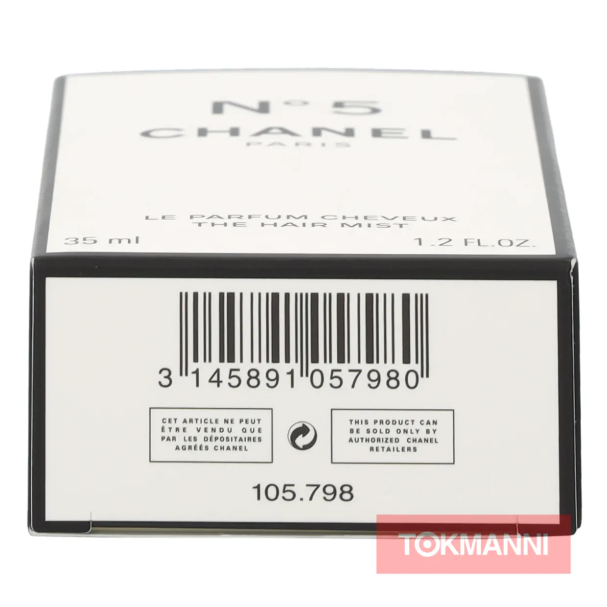 Hiussuihke, Chanel 35 ml No 5