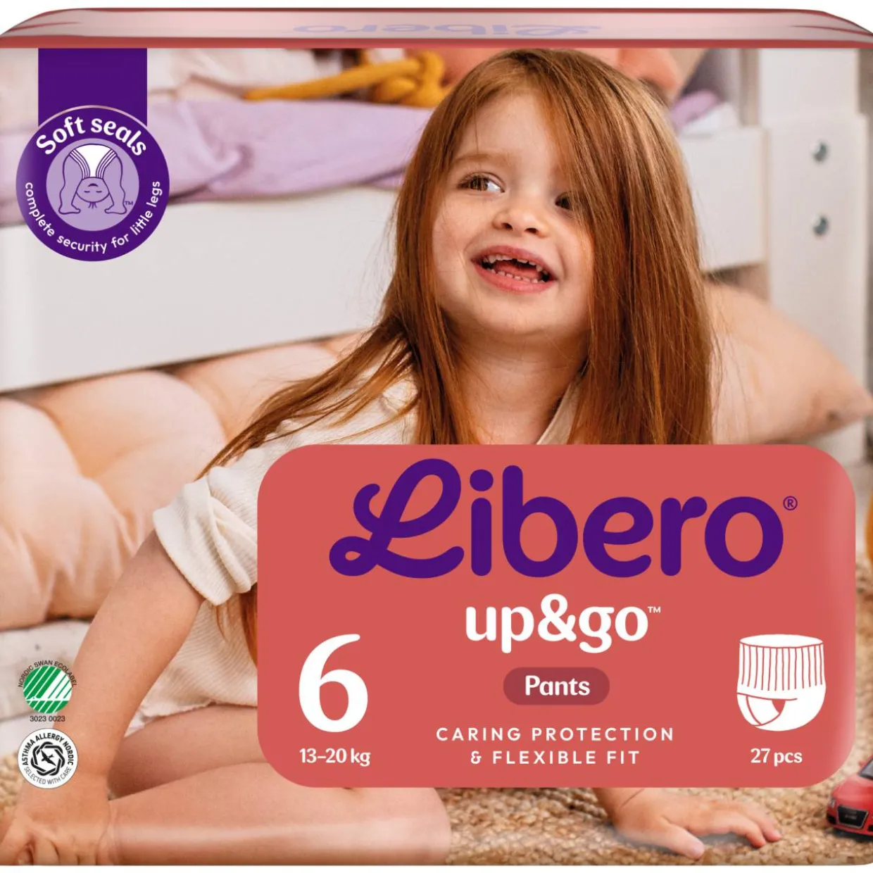 Housuvaippa Libero 27 kpl Up&Go 6, 13-20 kg