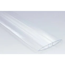 H-profiililista Keraplast, 6 mm PC-muovi kirkas 3,5 m