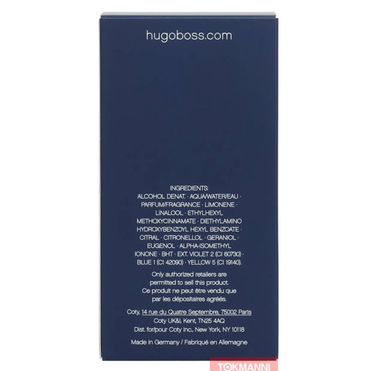 Hugo Boss Dark Blue Man Edt Spray 75ml