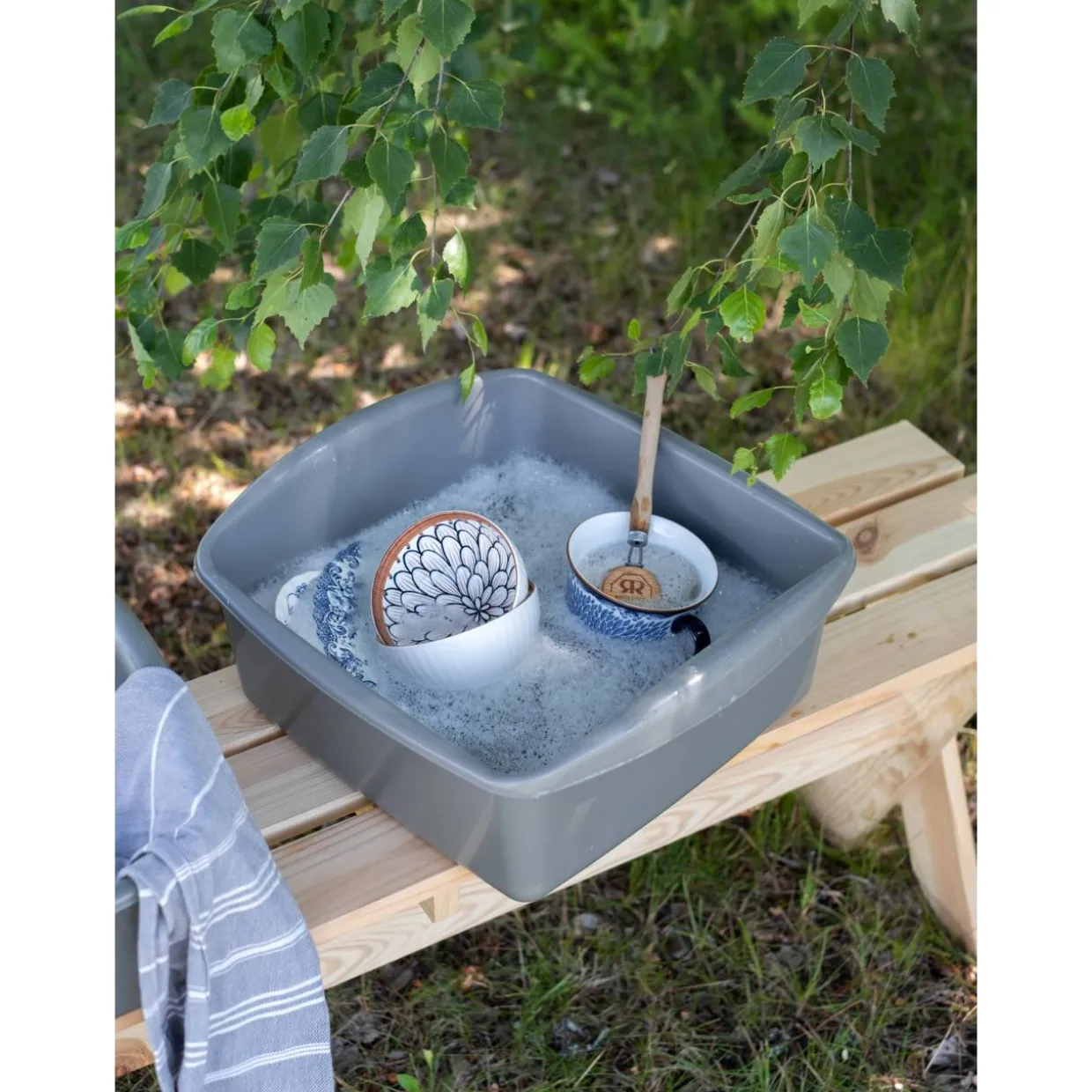 Huuhteluallas Orthex 10 l kivenharmaa