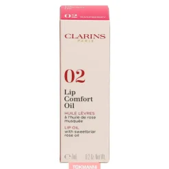 Huuliöljy, Clarins 7 ml Lip Comfort #02 Raspberry