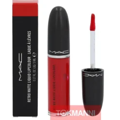 Huulipuna, MAC 5 ml Retro Matte Liquid #105 Feels So Grand