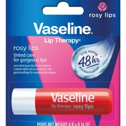 Huulivoide Vaseline 4,8 g Therapy Rosy