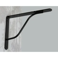 Hyllynkannake Pisla Jasper teräs/musta 240 x 170 x 30