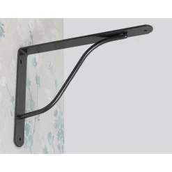 Hyllynkannake Pisla Jasper teräs/harmaa 240 x 170 x 30