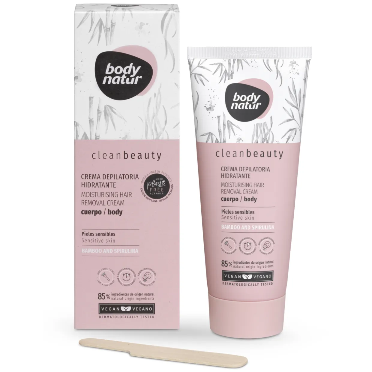 Ihokarvanpoistovoide Body Natur 200 ml