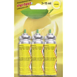 Ilmanraikastimen täyttö Perfekt+ 3 x 15 ml sitruuna