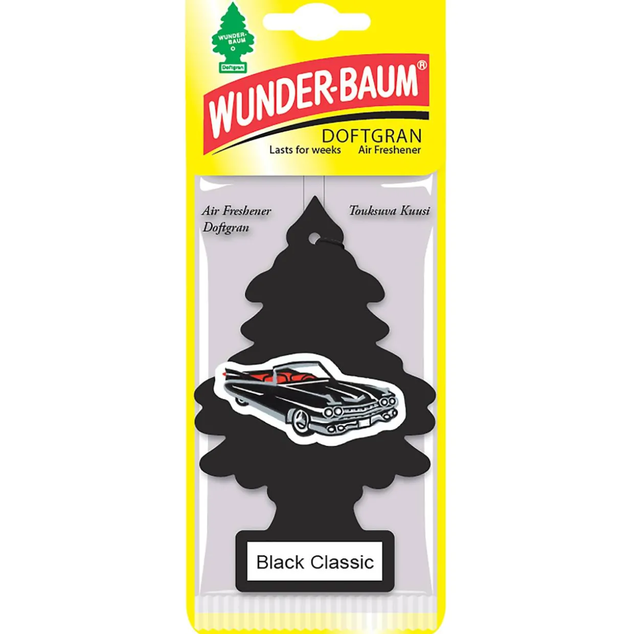 Ilmanraikastin Black Classic