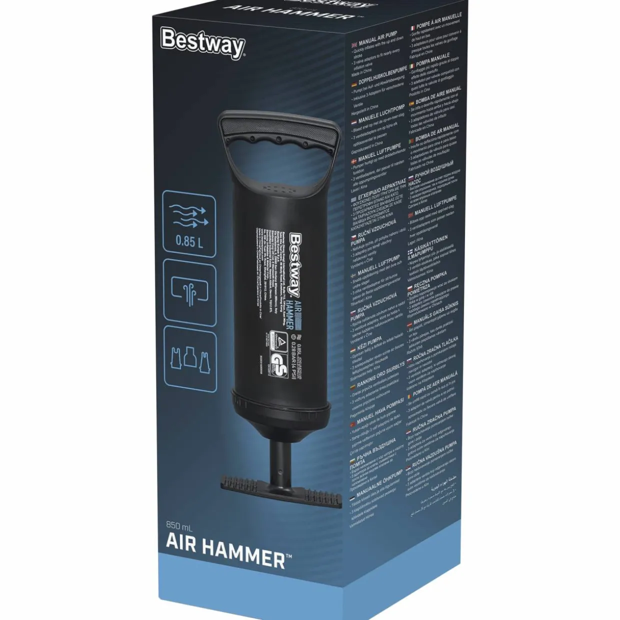 Ilmapumppu Bestway Air Hammer 850 ml