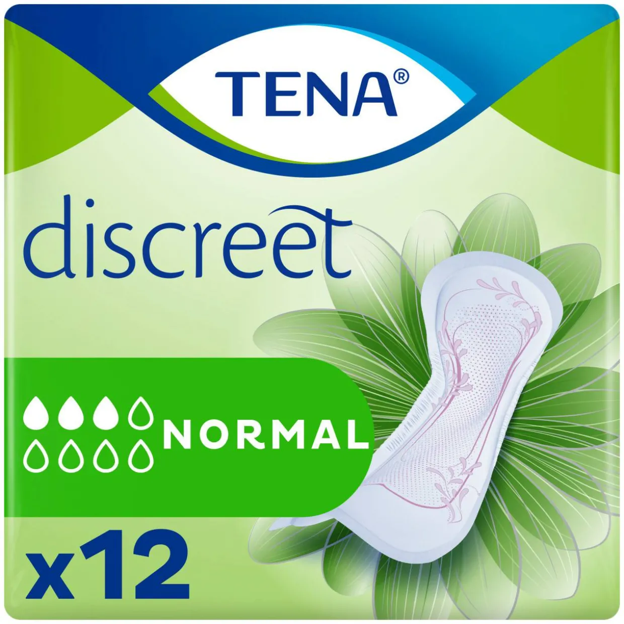 Inkontinenssisuoja Discreet Normal 12 kpl
