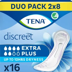 Inkontinenssisuoja Tena 16 kpl Discreet Extra Plus