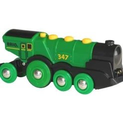 Iso paristökäyttöinen veturi Brio 33593 vihreä
