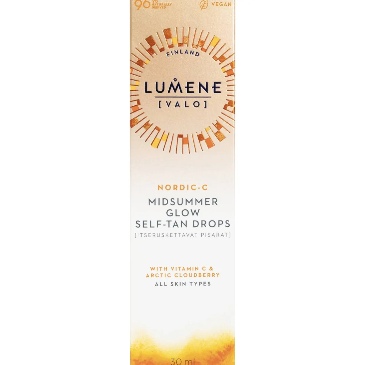 Itseruskettavat pisarat Lumene VALO 30 ml