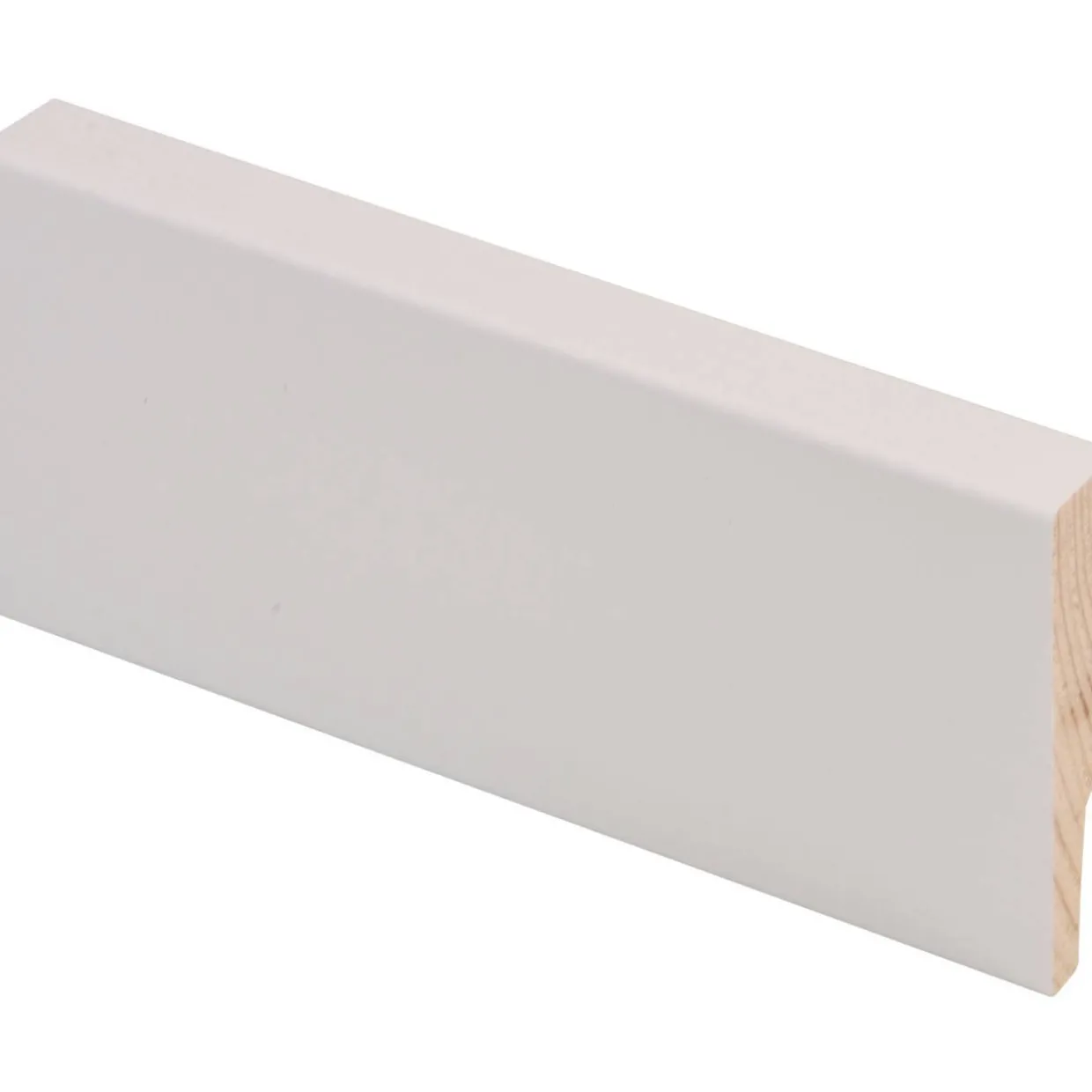 Jalkalista Maler Aava valkoinen 12x58x2700, 5 kpl