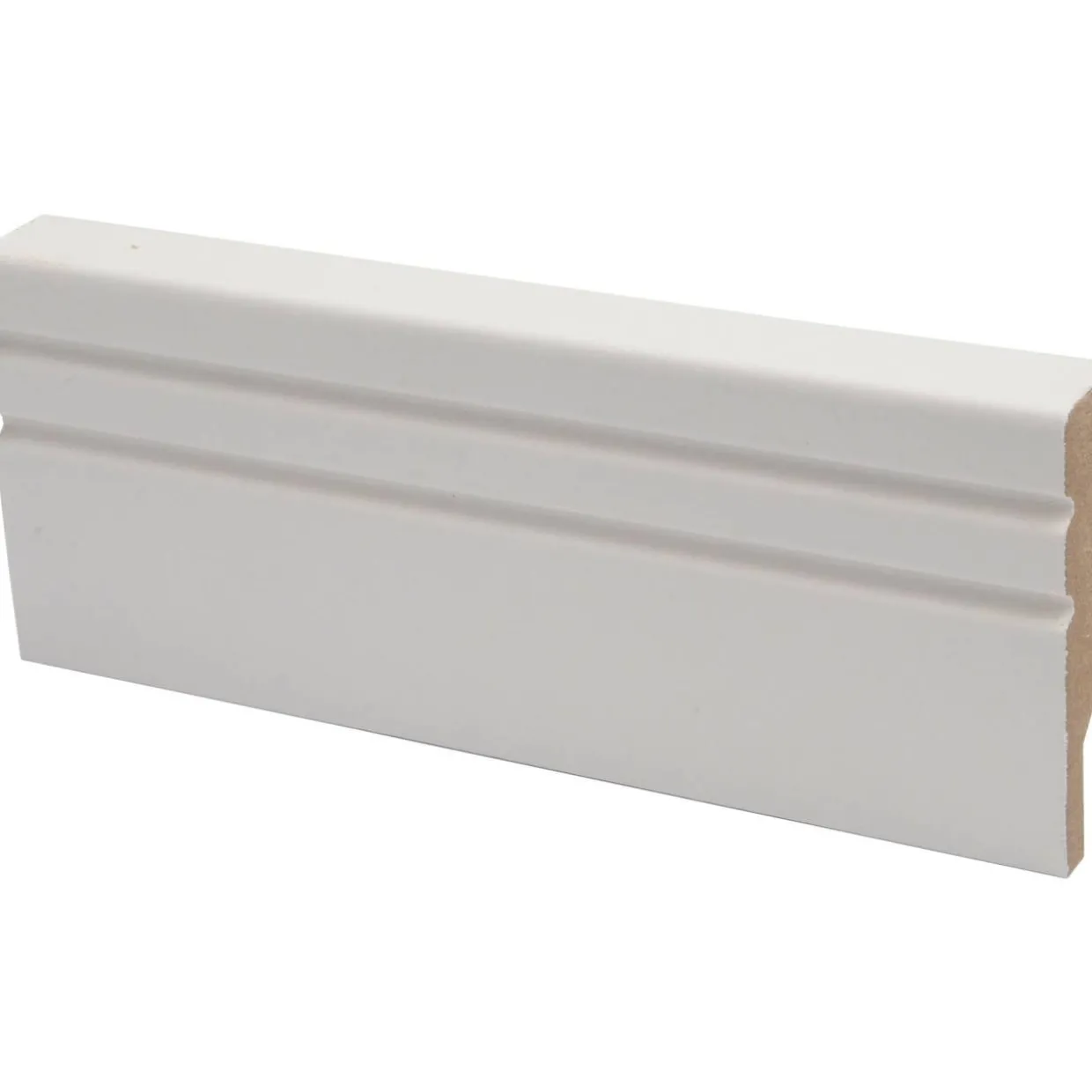 Jalkalista Maler Jana MDF Valkoinen E0 16x58x2750, 5 kpl