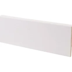 Jalkalista Smart Aava Valkoinen 12x58x3300, 5 kpl