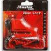 Jarrulevylukko MasterLock 2Wheels Security 2"