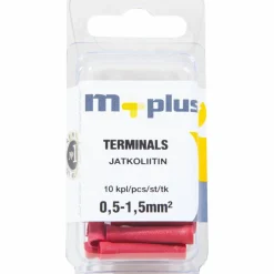 Jatkoliitin punainen 0,5–1,5 mm², 10 kpl