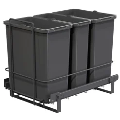 Jätelajitteluvaunusetti 2 x 10 L+6 L