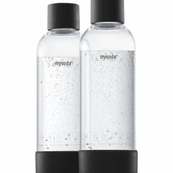 Juomapullo Mysoda Black 1 L, 2 kpl/pkt