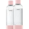 Juomapullo Mysoda Pink 1 L, 2 kpl/pkt