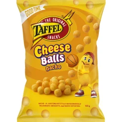 Juustosnacks Taffel 105 g Cheese Balls Nacho
