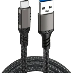 Kaapeli Mobia USB-A 3.1 - USB Type-C 60 W, 3 m