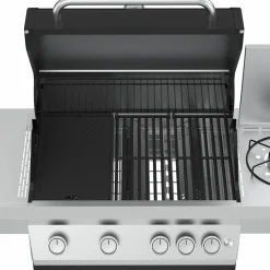 Kaasugrilli BBQ King Basic Series, 4 + 1 poltinta