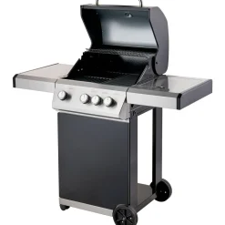 Kaasugrilli BBQ King Basic Series, 3 + 1 poltinta