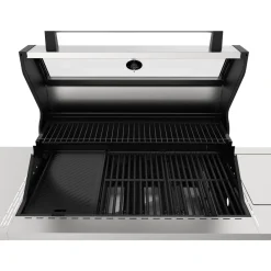 Kaasugrilli BBQ King Pro Series, 5 + 1 poltinta, lasi-ikkuna