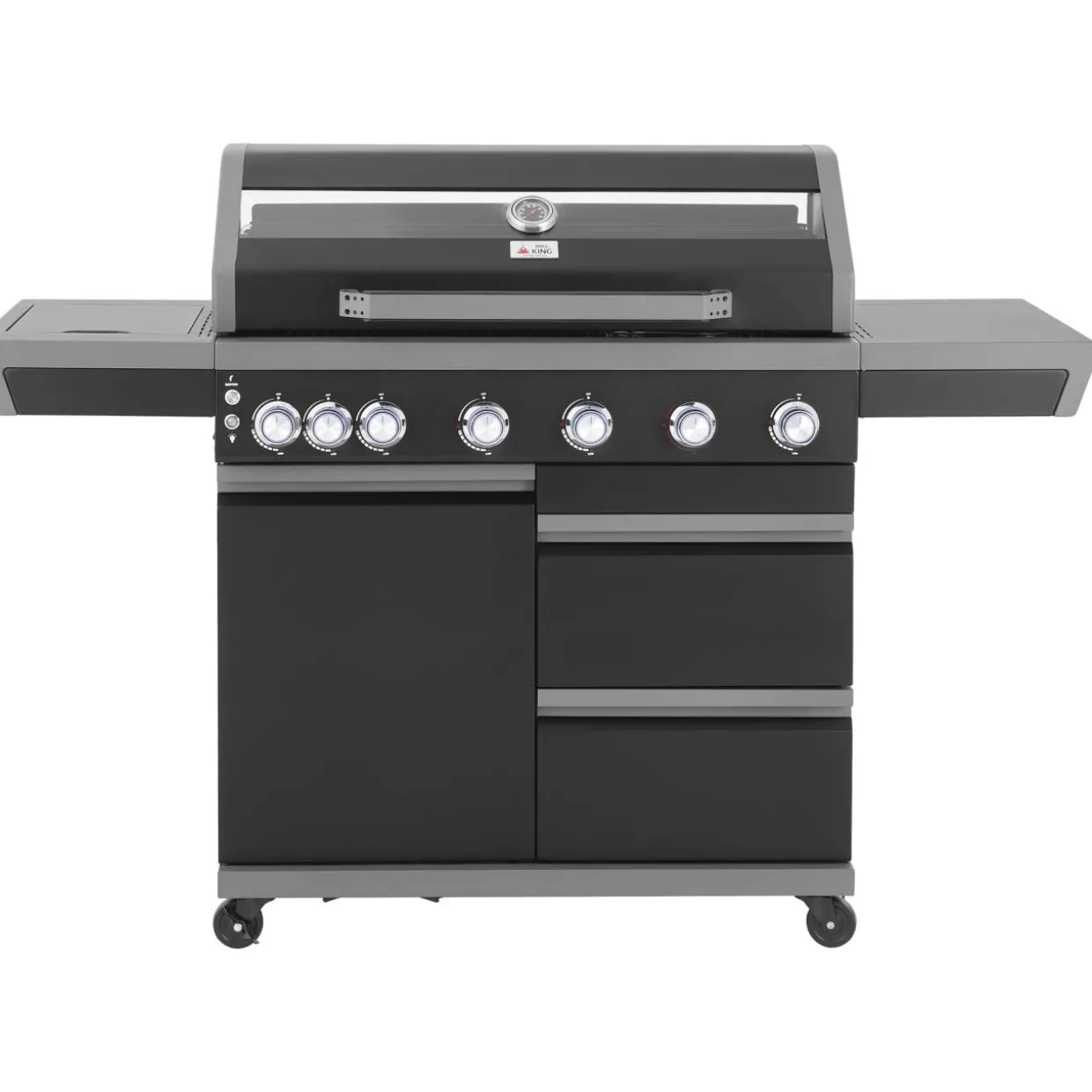 Kaasugrilli BBQ King Supreme XL 6+1 AG