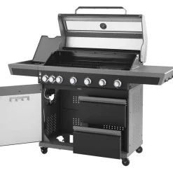Kaasugrilli BBQ King Supreme XL 6+1 AG