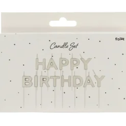 Kakkukynttilä Folat 13 kpl Happy Birthday