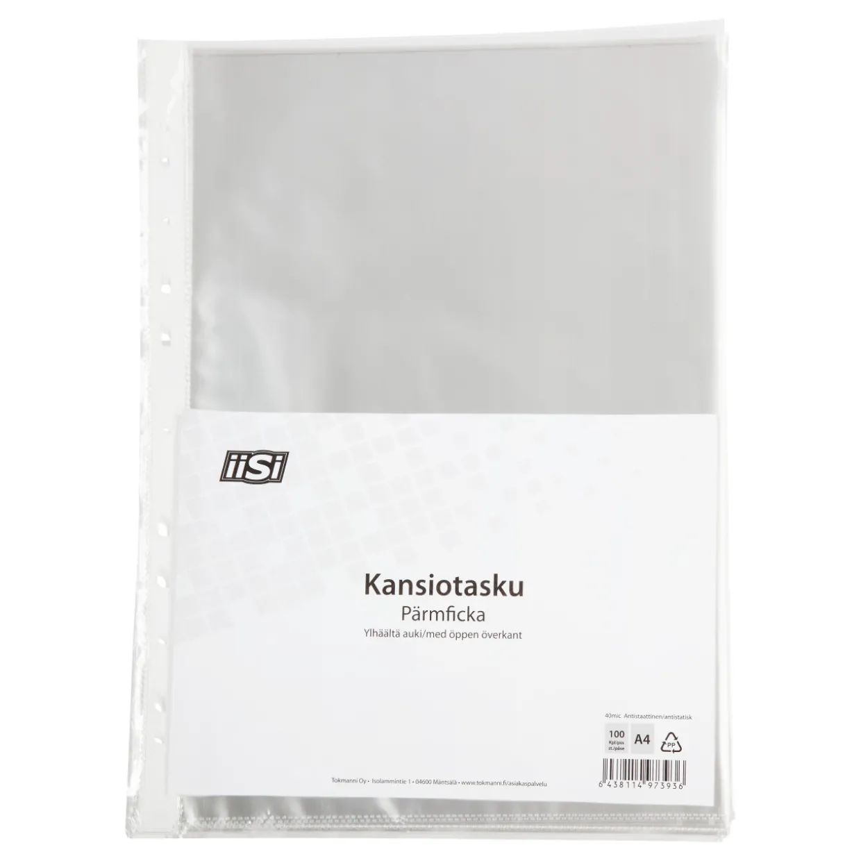 Kansiotasku A4 100kpl