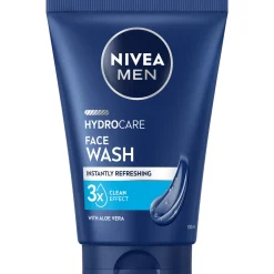 Kasvojenpuhdistusgeeli Nivea Men 100 ml Hydrocare Face Wash