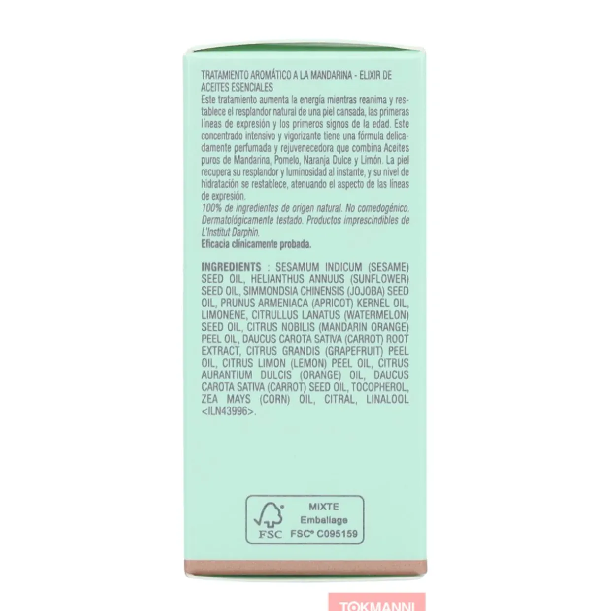 Kasvoöljy Darphin 15 ml Essential Oil Elixir Tangerine Aromatic