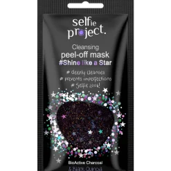 Kasvonaamio Selfie Project Peel-Off puhdistava hiili