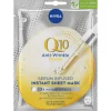 Kasvonaamio Nivea Q10 1 kpl Anti-Wrinkle Power Serum Infused