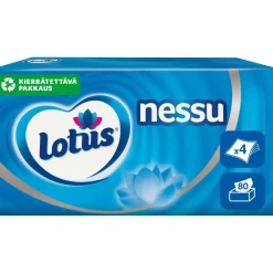 Kasvopyyhe/nenäliina Lotus Nessu 80 kpl