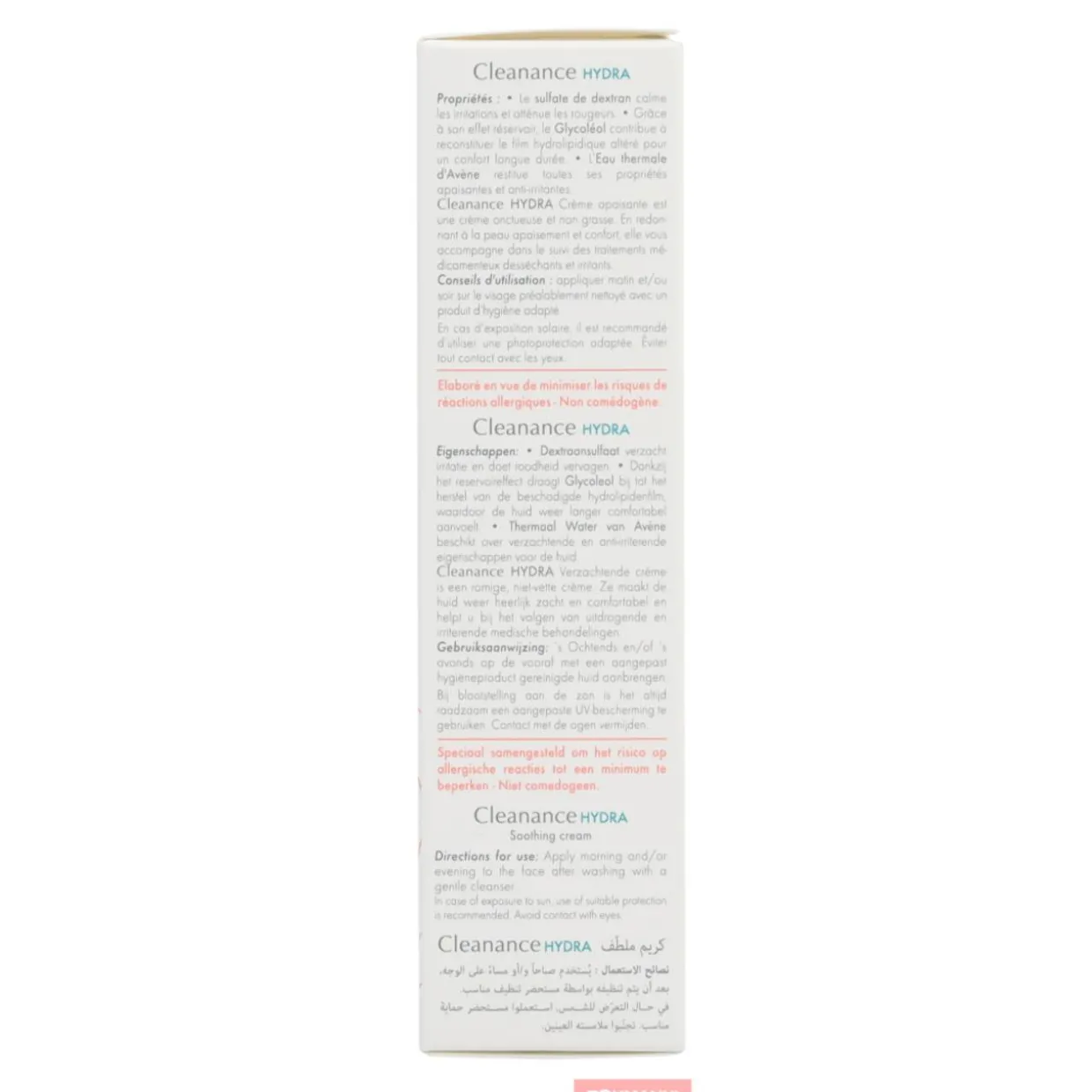 Kasvovoide Avene 40 ml Cleanance Hydra Soothing