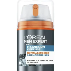Kasvovoide Loreal Men Expert 50 ml Magnesium Defense Hypoallergenic 24H
