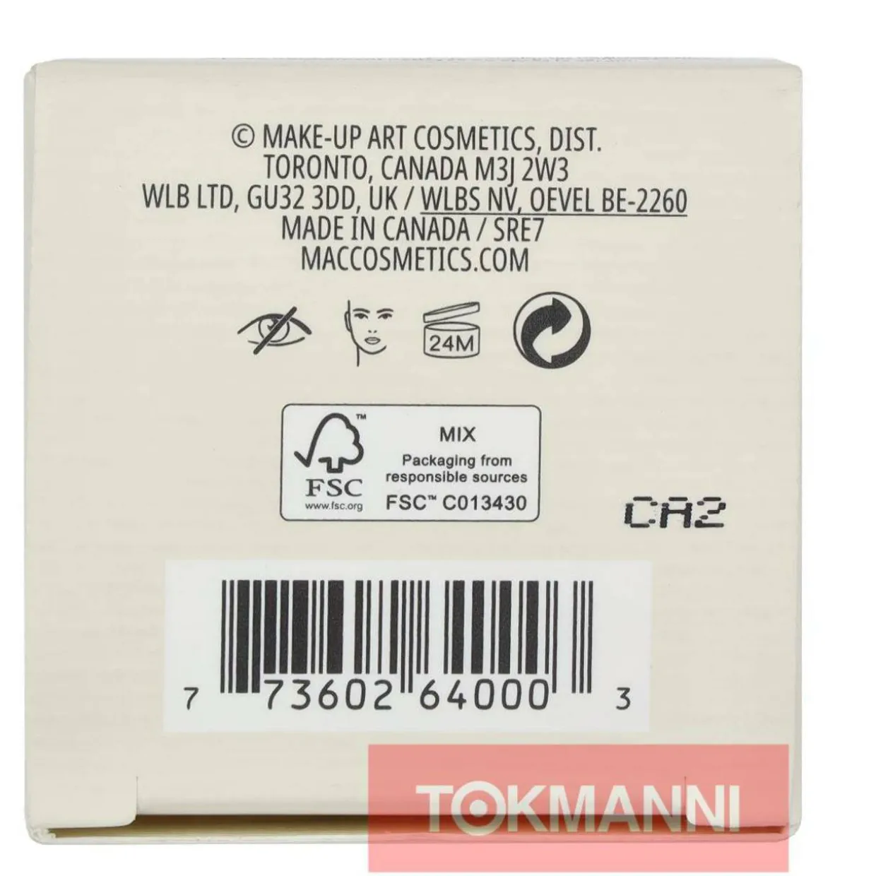 Kasvovoide, MAC 15 ml Hyper Real Skincanvas