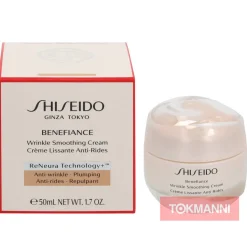 Kasvovoide, Shiseido 50 ml Benefiance Wrinkle Smoothing Cream