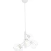 Kattovalaisin Aneta Lighting Atom 5-osainen, valkoinen/kirkas